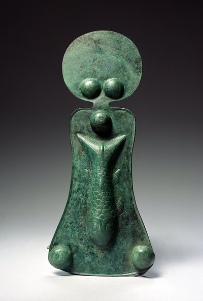 Protector nasal de caballo asiático occidental (bronce) de Iron Age